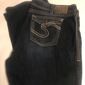 SOLD; Silver Jeans Suki Surplus sz 22
